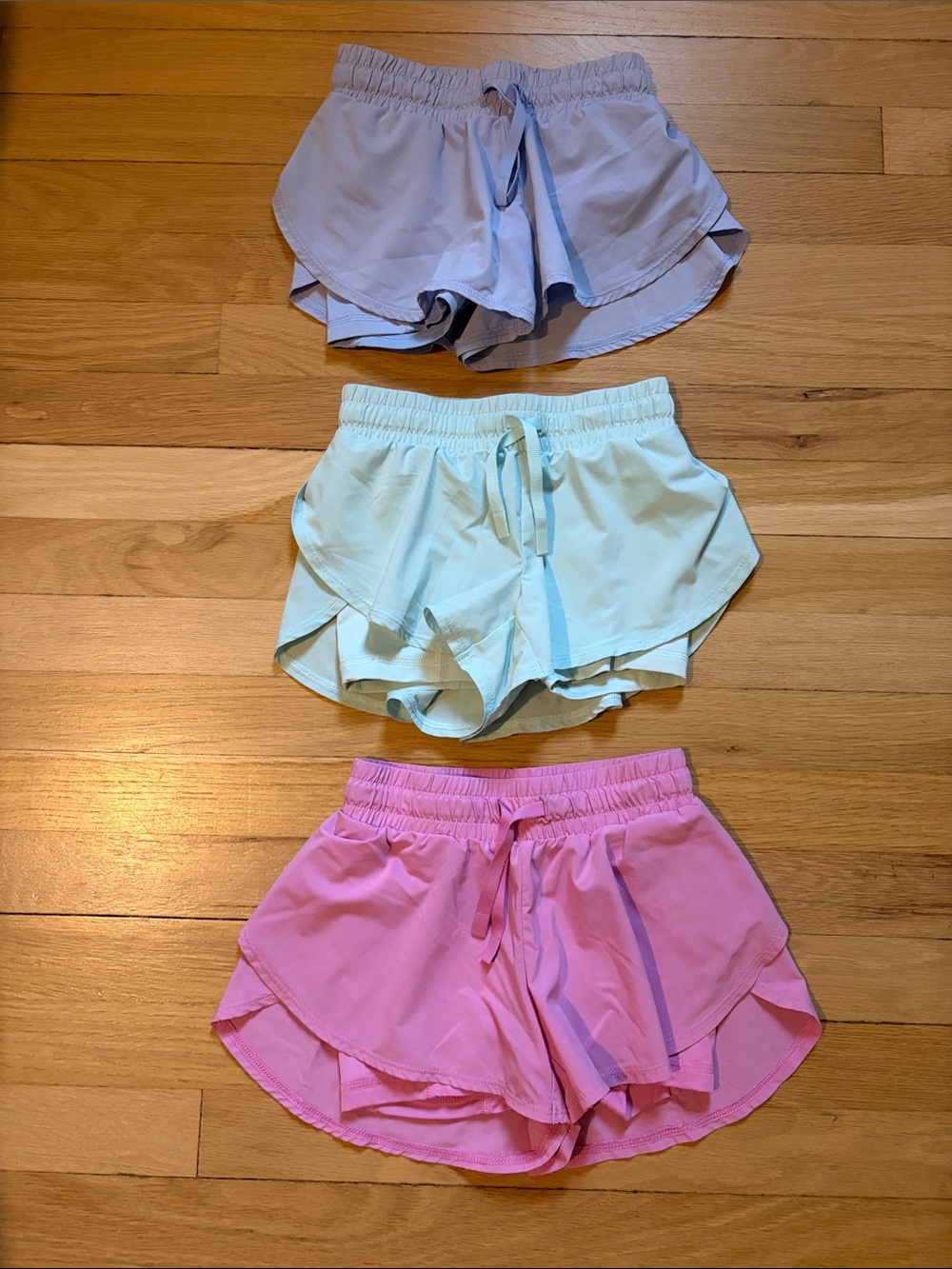 Set of 3 Girls All In Motion Athletic Shorts